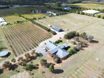 Drone aerial inspection of Perth residential property